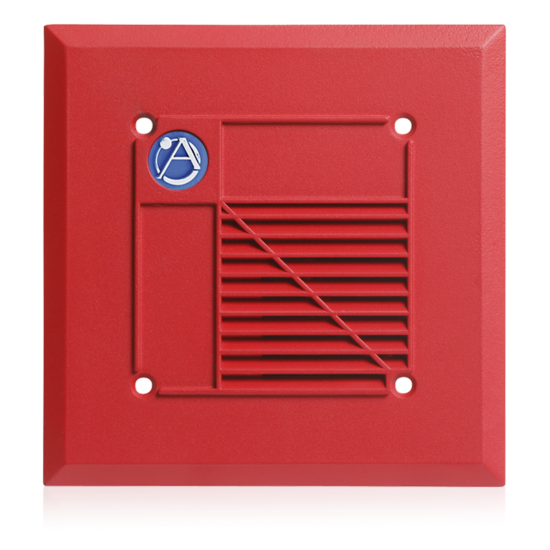 AtlasIED VTF-152UCR Voice/Tone Recessed Compression Driver Speaker with 15-Watt 25V Transformer - Red