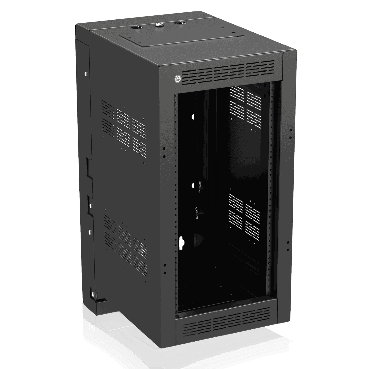 AtlasIED WMA12-19-HR 12RU Half-Rack Wall Cabinet - view 2