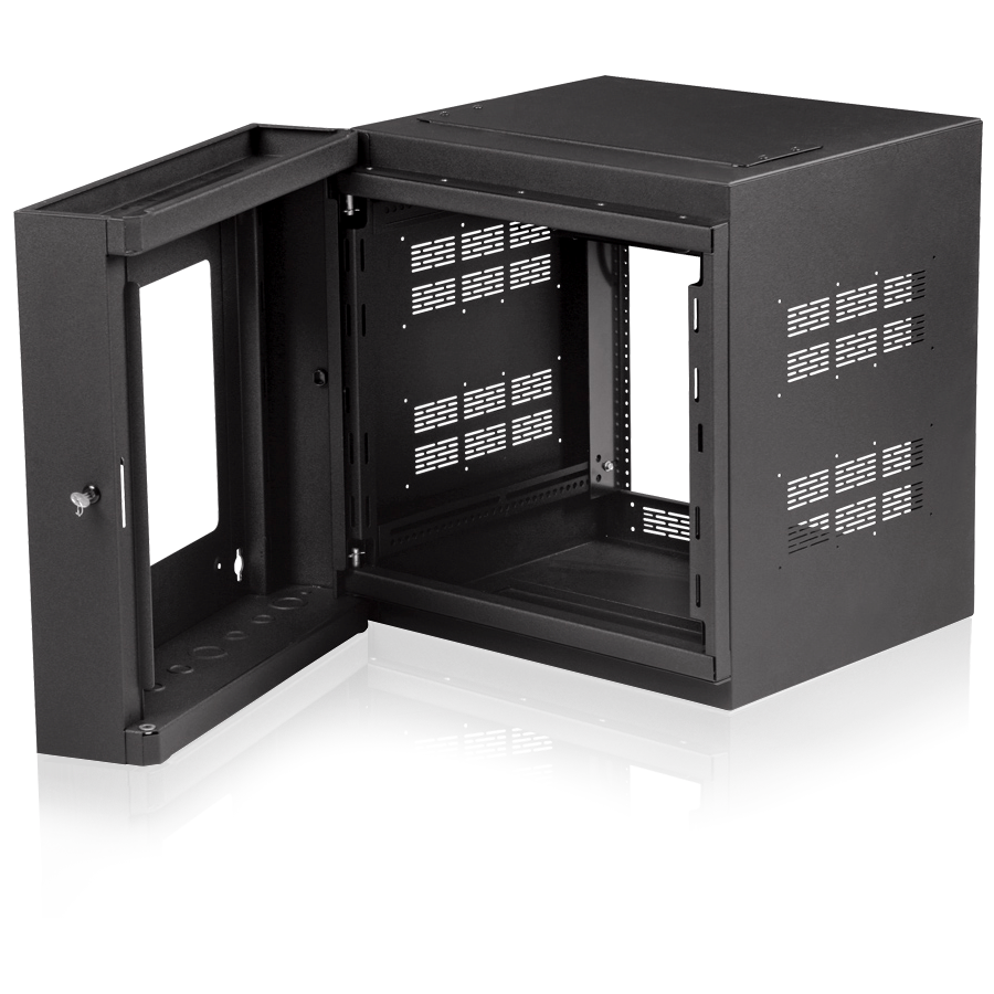AtlasIED WMA12-23 12RU High Strength Wall Cabinet with Adjustable Rails, 23.5 inch Deep - view 2