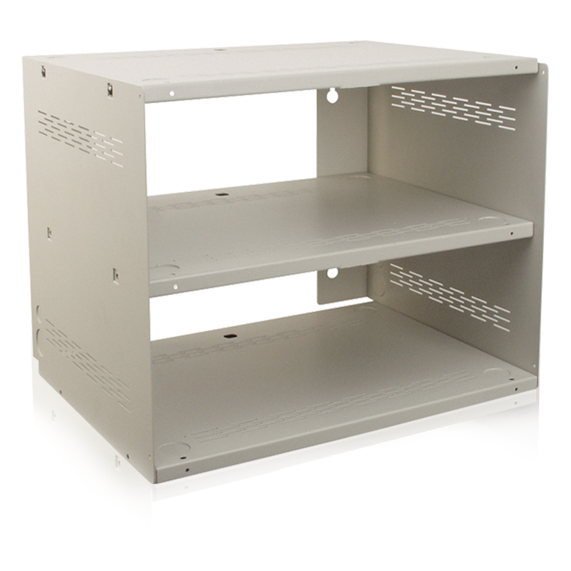 AtlasIED WME150-592 Wall Mount Shelf / Enclosure System - Finished in Neutral White (#592)