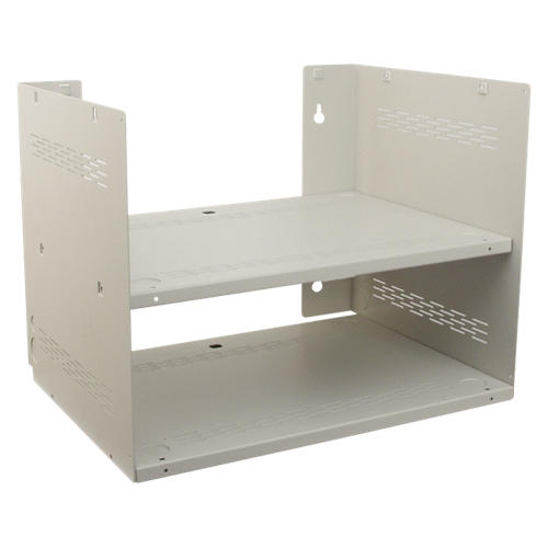 AtlasIED WME150-592 Wall Mount Shelf / Enclosure System - Finished in Neutral White (#592) - view 2