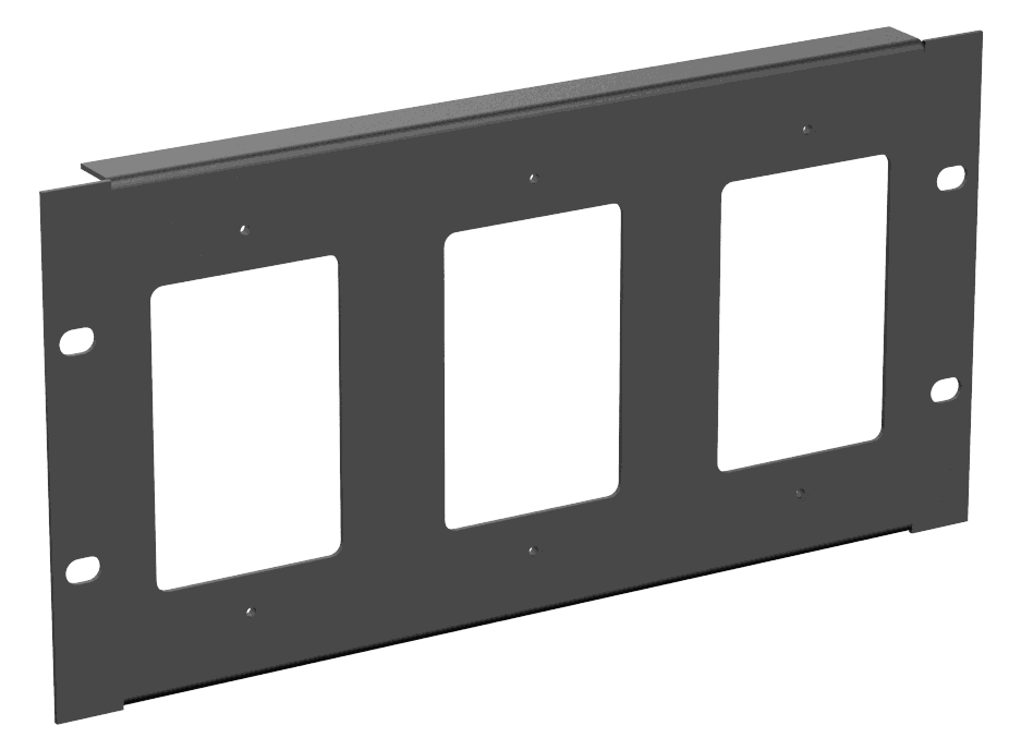 AtlasIED WPD-RP-HR Rack Mount Kit for Up to Three Wall Controllers - view 2