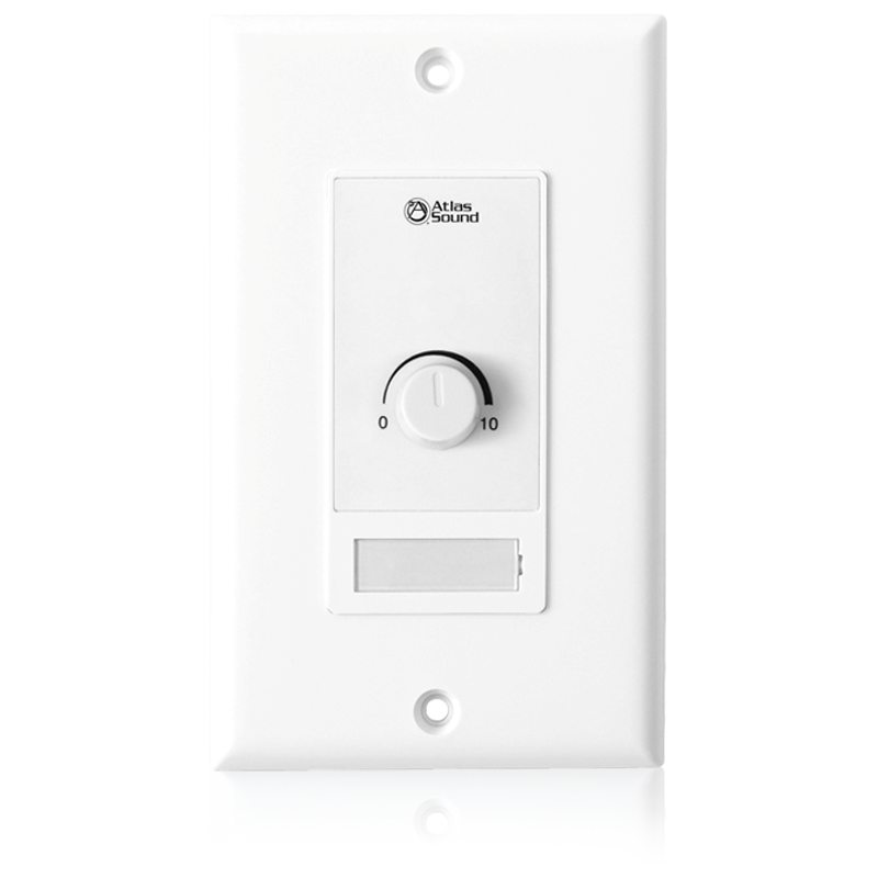 AtlasIED WPD-VC10K Wall Plate 10kΩ Level Control