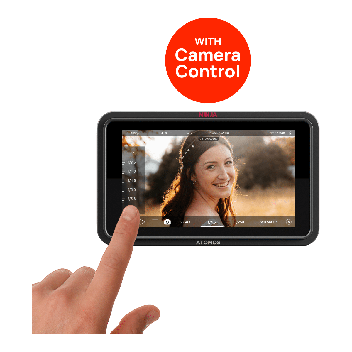Atomos Ninja TX GO 5" HDMI/Wi-Fi Monitor-Recorder