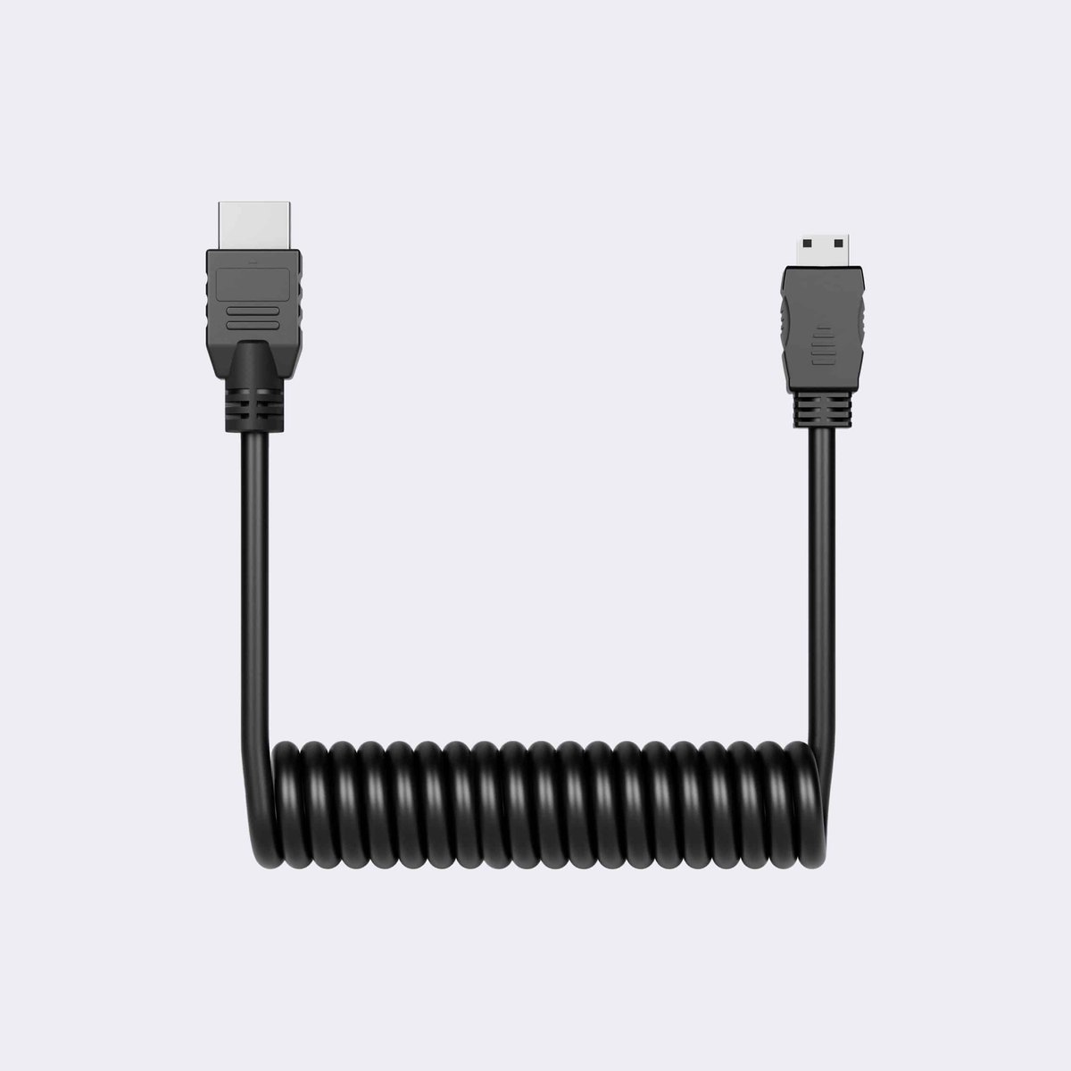 Atomos Coiled HDMI Cable, Mini to Full HDMI