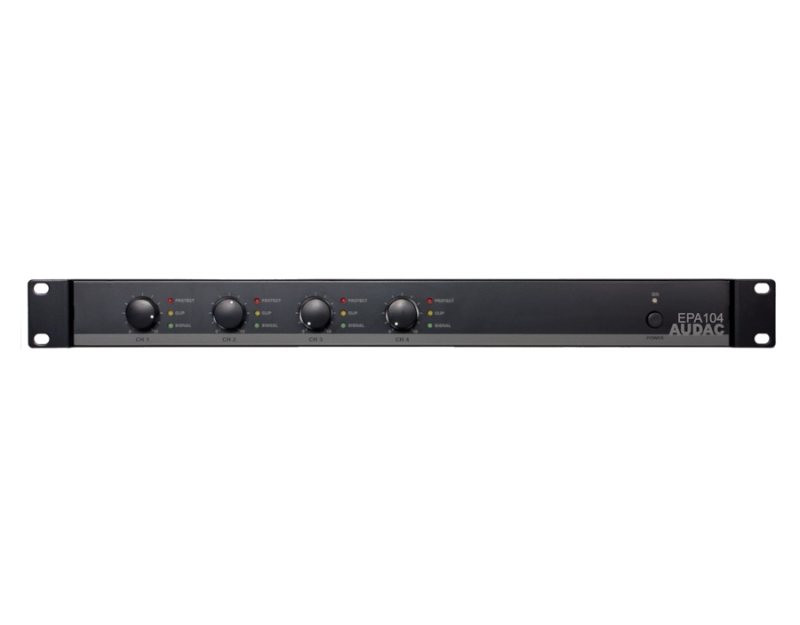 AUDAC EPA104 Quad-channel Class-D amplifier 4 x 100W - crossover