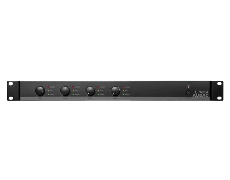 AUDAC EPA254 Quad-channel Class-D amplifier 4 x 250W - crossover