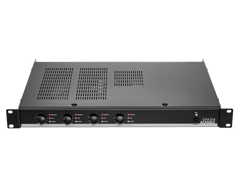 AUDAC EPA254 Quad-channel Class-D amplifier 4 x 250W - crossover - view 3