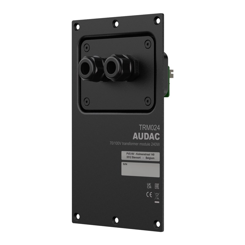 AUDAC TRM024 70/100V Transformer Module - view 3