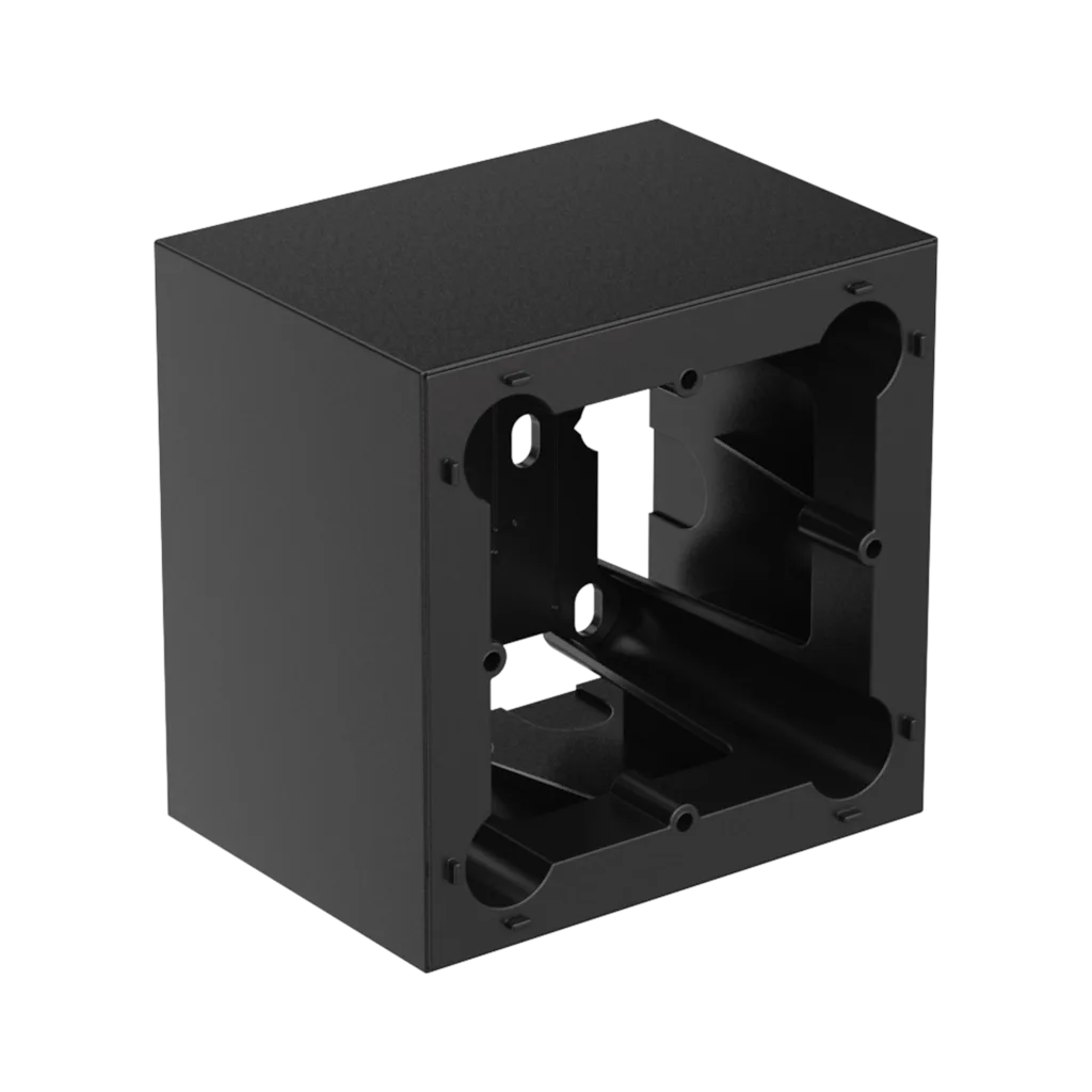 AUDAC WB200 Surface-Mount Wall Box for 80 x 80 mm Wall Panels