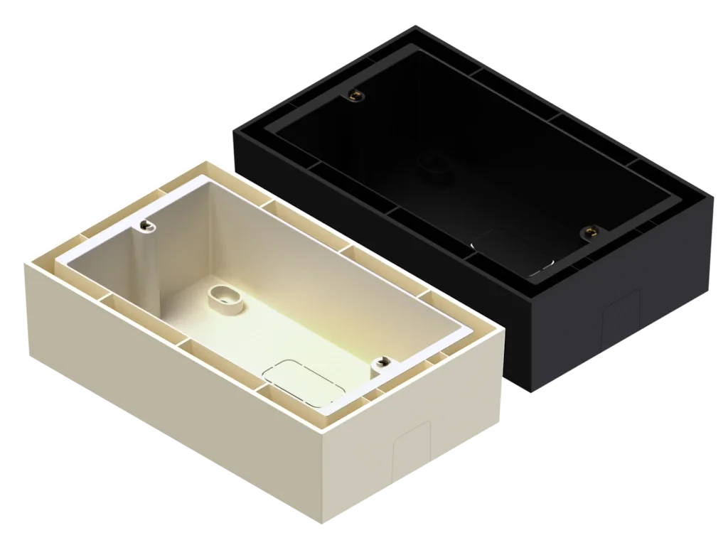 AUDAC WB50 Surface-Mount Wall Box for DW5065, WP523 and MWX65