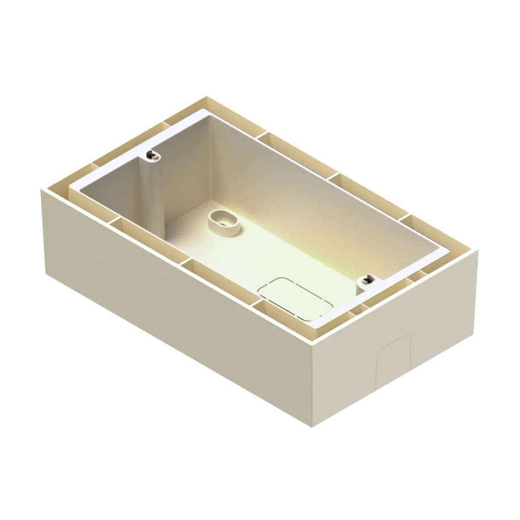AUDAC WB50 Surface-Mount Wall Box for DW5065, WP523 and MWX65 - view 3