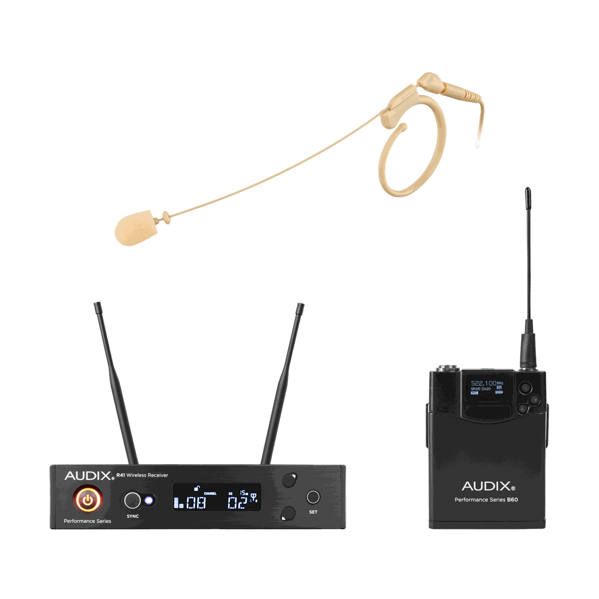Audix AP41HT7BG Wireless Headworn System, Beige product image
