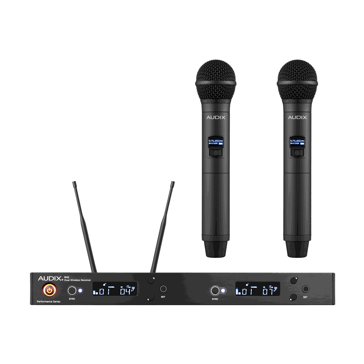 Audix AP42OM2 Dual-Channel Handheld Wireless System