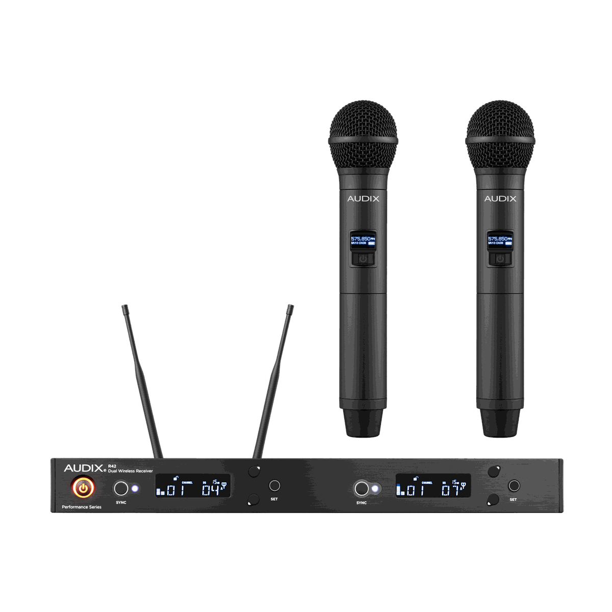 Audix AP42OM5 Dual-Channel Handheld Wireless System product image