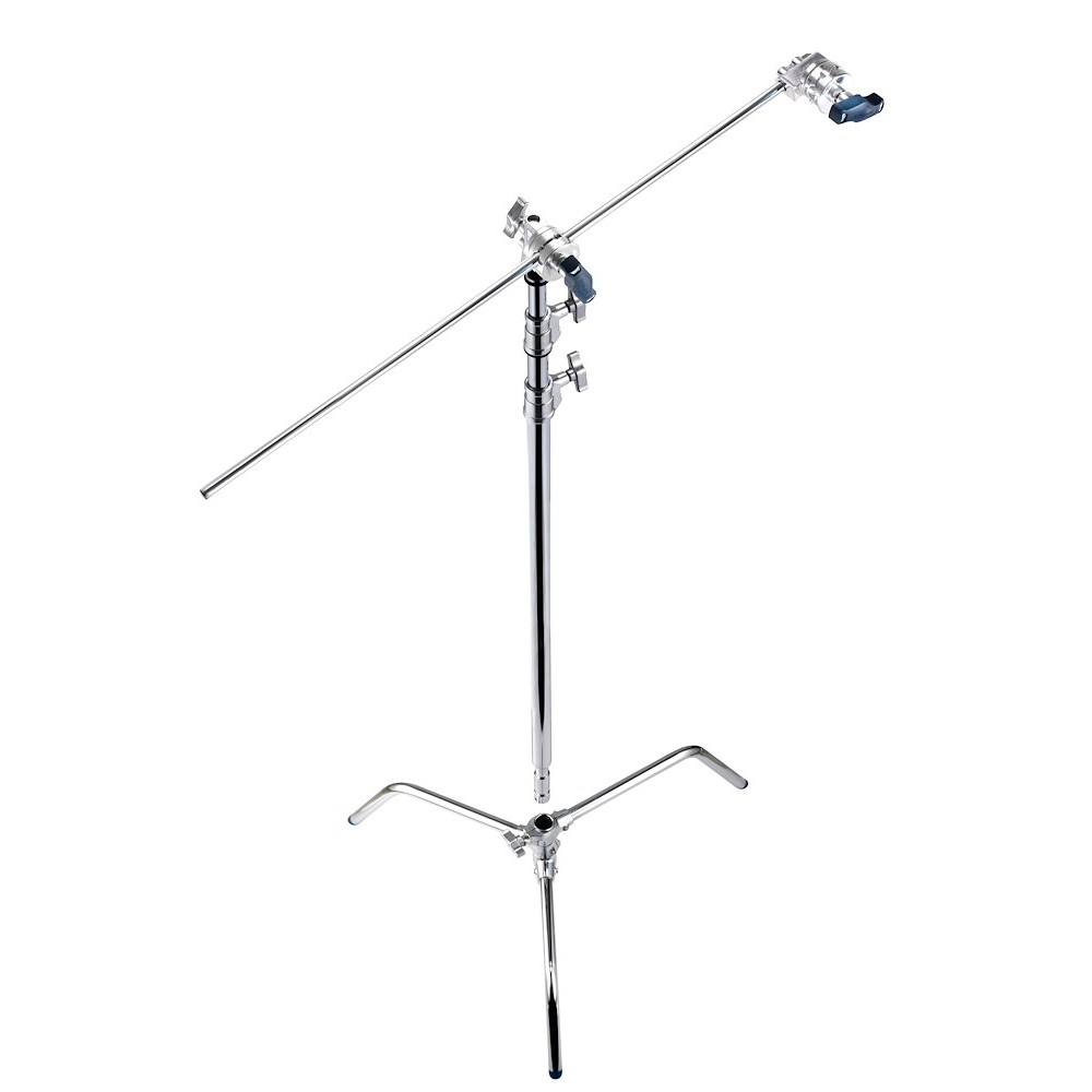 Avenger C-Stand Turtle Base 40" CS 3m/9.8' with Grip Head, Arm - view 2