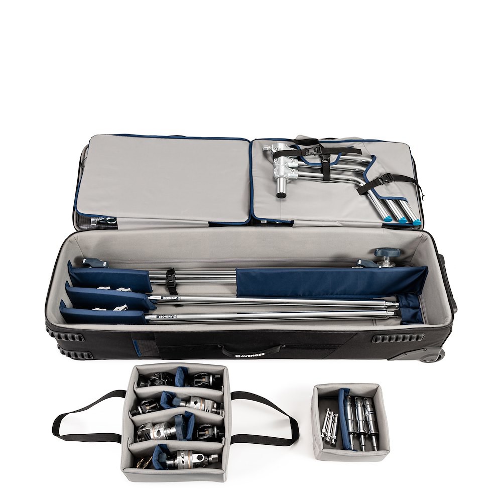 Avenger Triple C Roller Case for Detachable C-Stands and Accessories - view 2