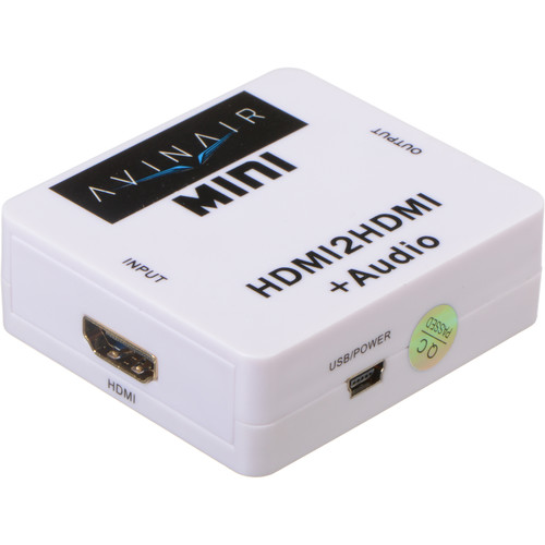 Avinair Spitfire Pro HDMI to HDMI Audio Converter (Plastic Case)