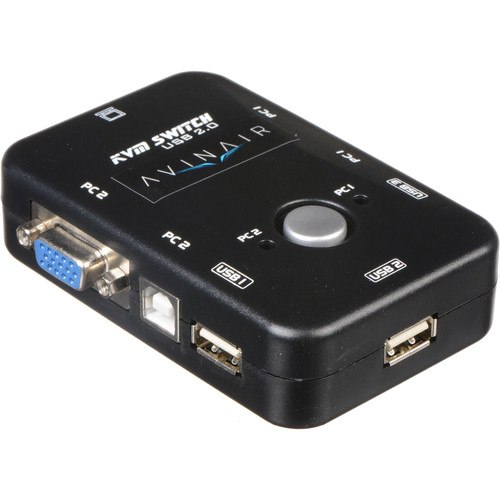 Avinair 2-Port USB KVM Switch