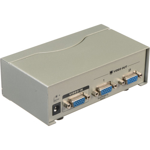 Avinair Spitfire 2-Port VGA Splitter (250 MHz, Metal Case) - view 2