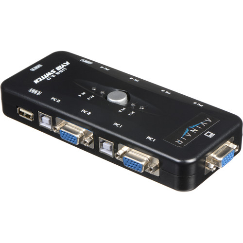 Avinair Spitfire 4-Port KVM Switch - view 2