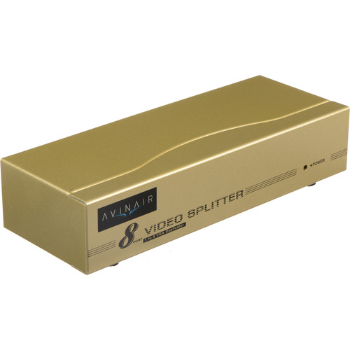 Avinair Spitfire 8-Port VGA Splitter (350 MHz)