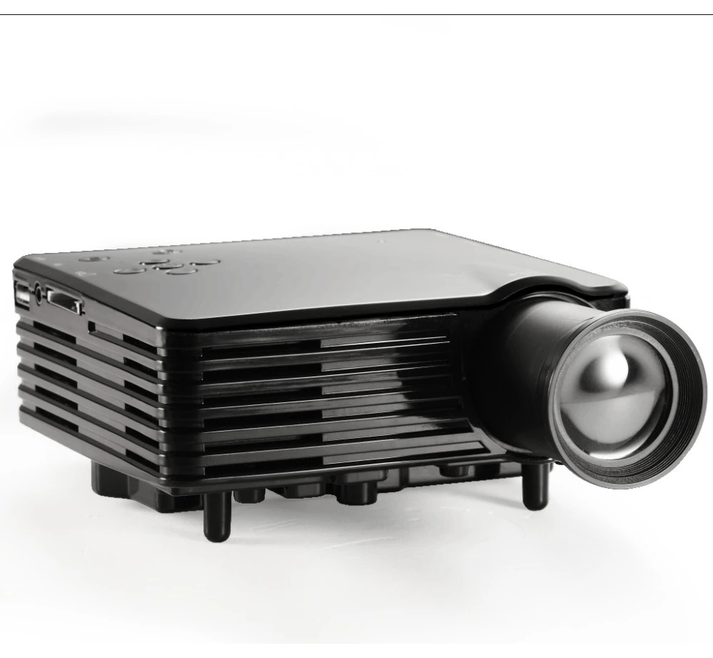 Avinair Mini Projector | Full HD 1080p LED DLP Video Projector | Inputs - HDMI, USB, AV, SD Card, VGA | Audio - Built-in Speaker, Headphone / Aux Output | Wireless Remote Control | Compact | Portable