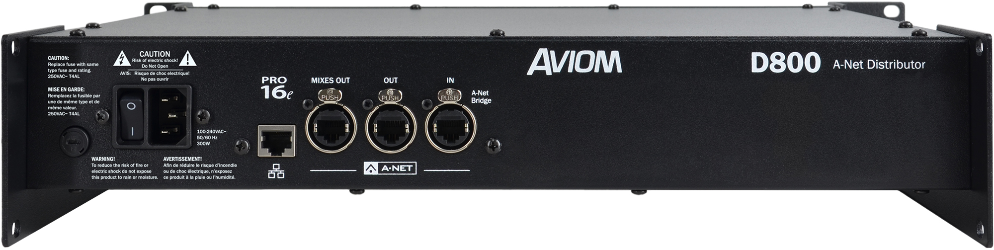 Aviom D800 A-Net Distributor - view 2