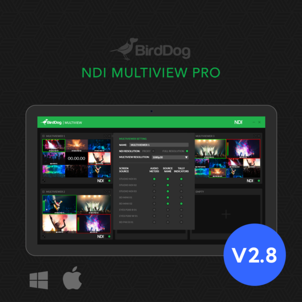 BirdDog NDI Multiview Pro