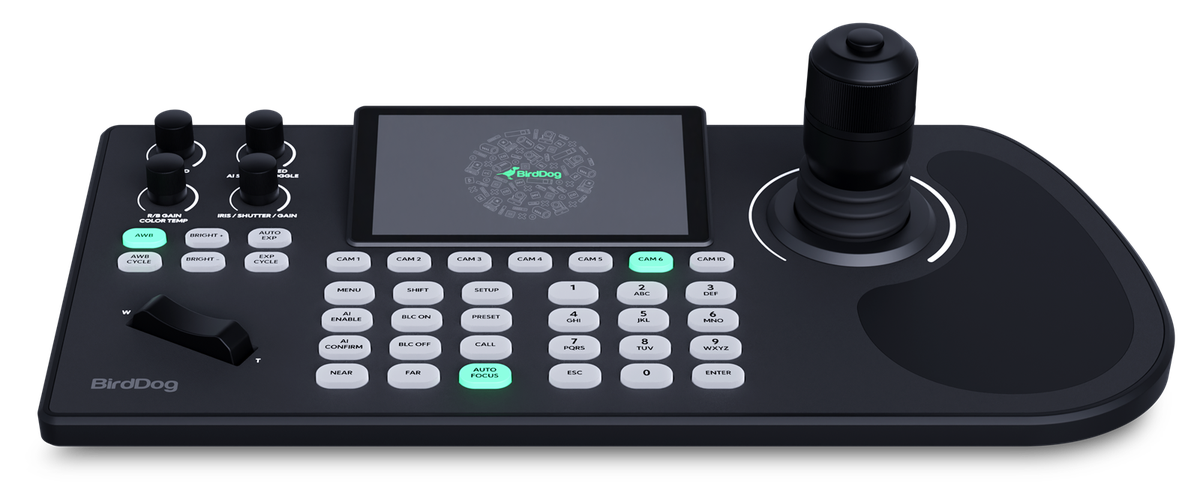 BirdDog KBD PTZ Controller with Integrated Screen - view 2