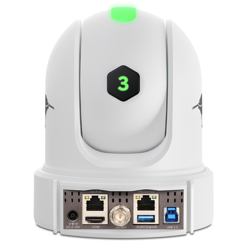 BirdDog P120 20x Full NDI PTZ Camera (White) - view 2