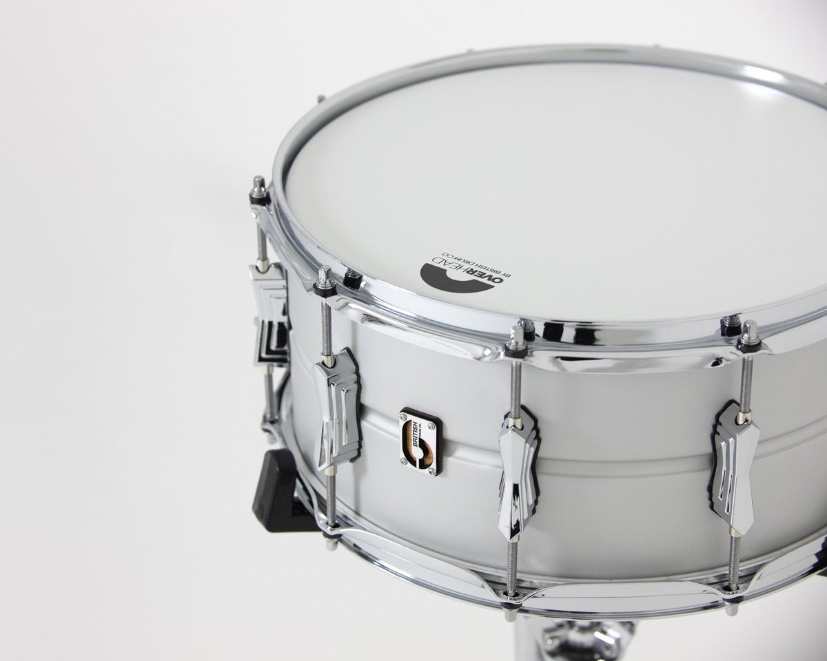 British Drum Co Aviator Aluminium Snare Drum
