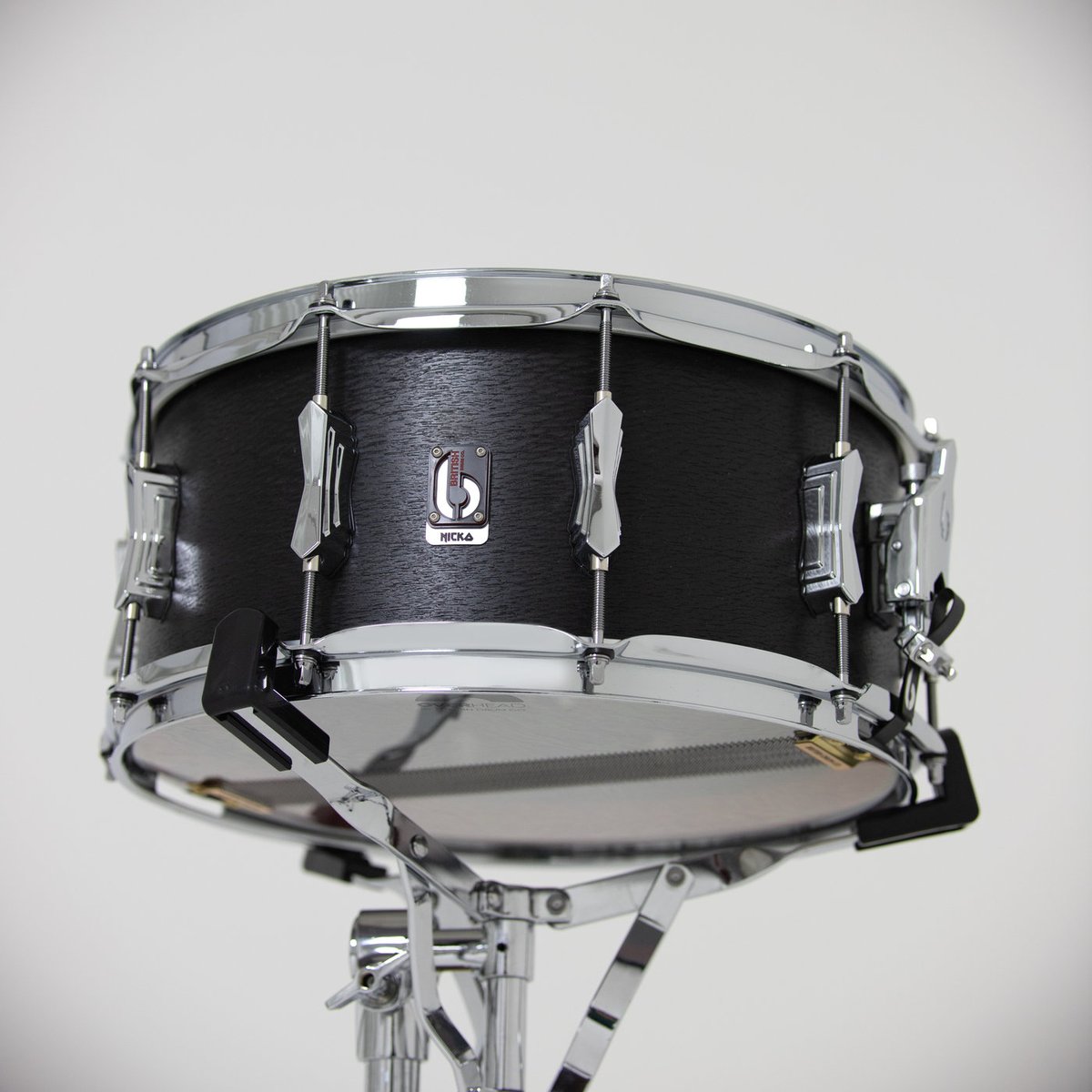 British Drum Co Icarus Nicko McBrain Signature Snare Drum
