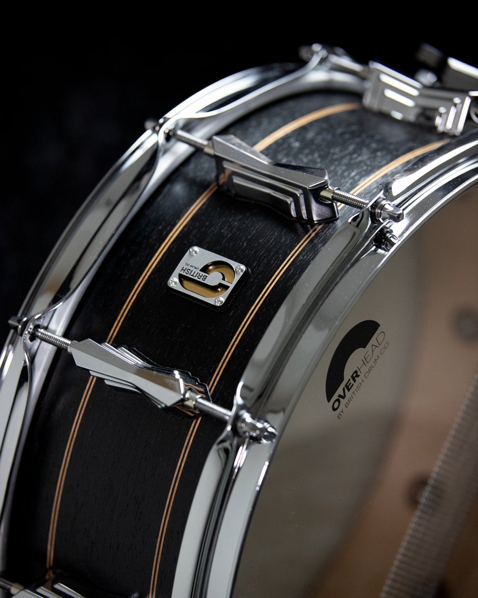 British Drum Co Merlin Maple and Birch Snare Drum