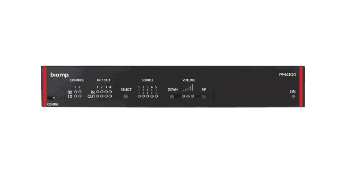 Biamp Commercial Audio PM4100 Preamplifier