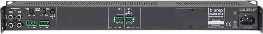 Biamp Commercial Audio REVAMP2150 Power Amplifier - view 2