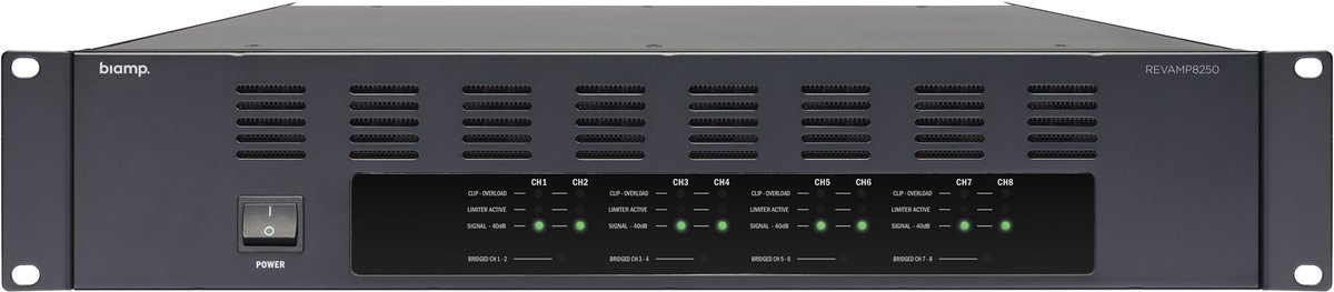 Commercial Audio REVAMP8250 Power Amplifier