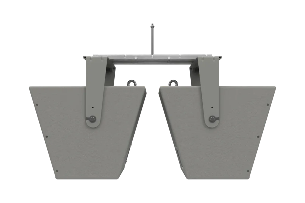 Biamp Commercial CCA-80D Constant Coverage Aisle Loudspeakers (Grey) - view 4