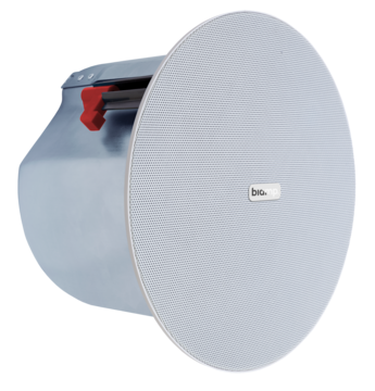 Biamp Desono CM60DTD 6.5-Inch Ceiling Loudspeaker, White
