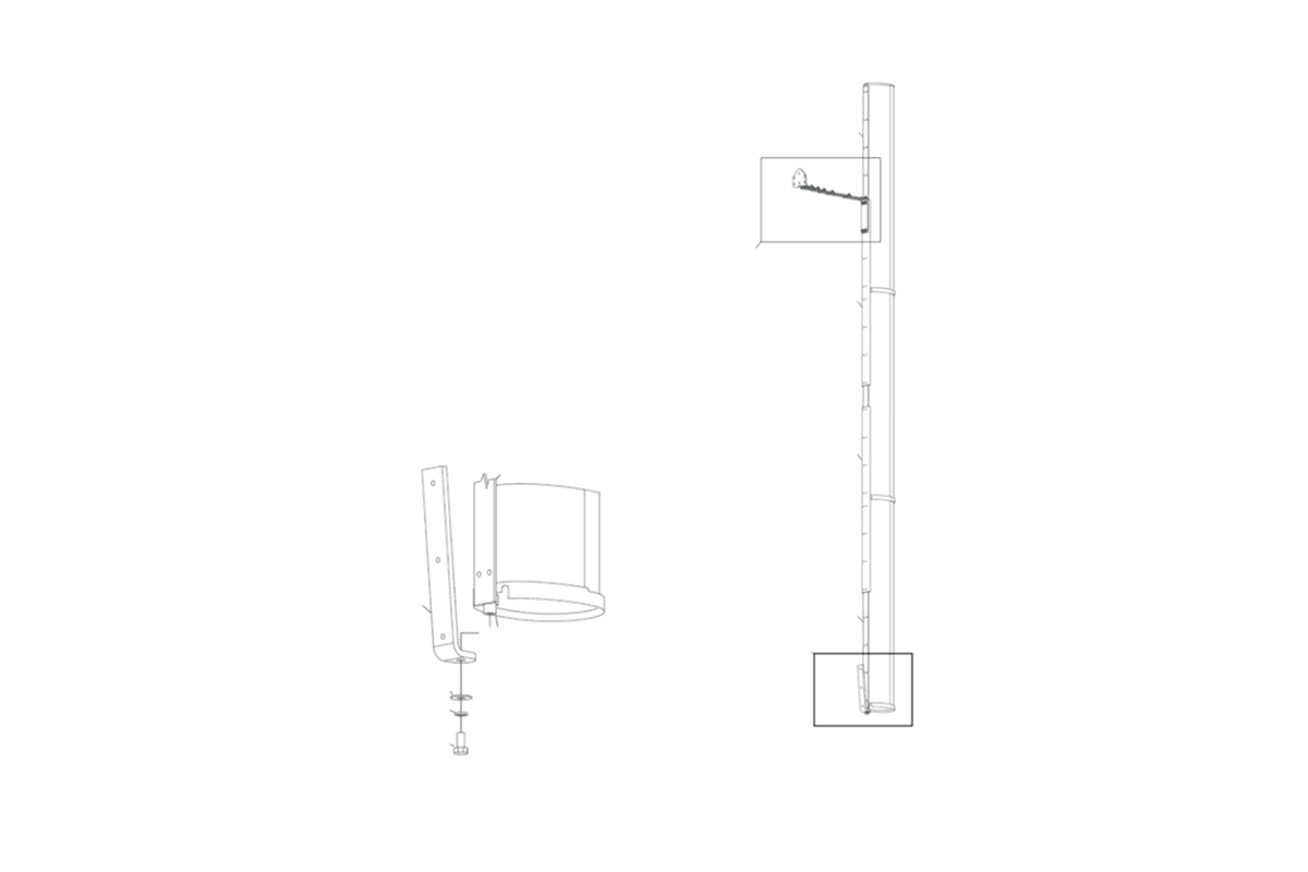 Biamp Desono ENT-PT ENTASYS Combo Pan-Tilt Bracket
