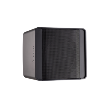 Biamp Desono KUBO3-BL Compact 3-Inch Full-Range Surface-Mount Loudspeaker, Black product image