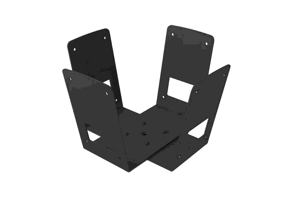 Biamp Desono MASKCW Double V-Shaped Cluster Bracket