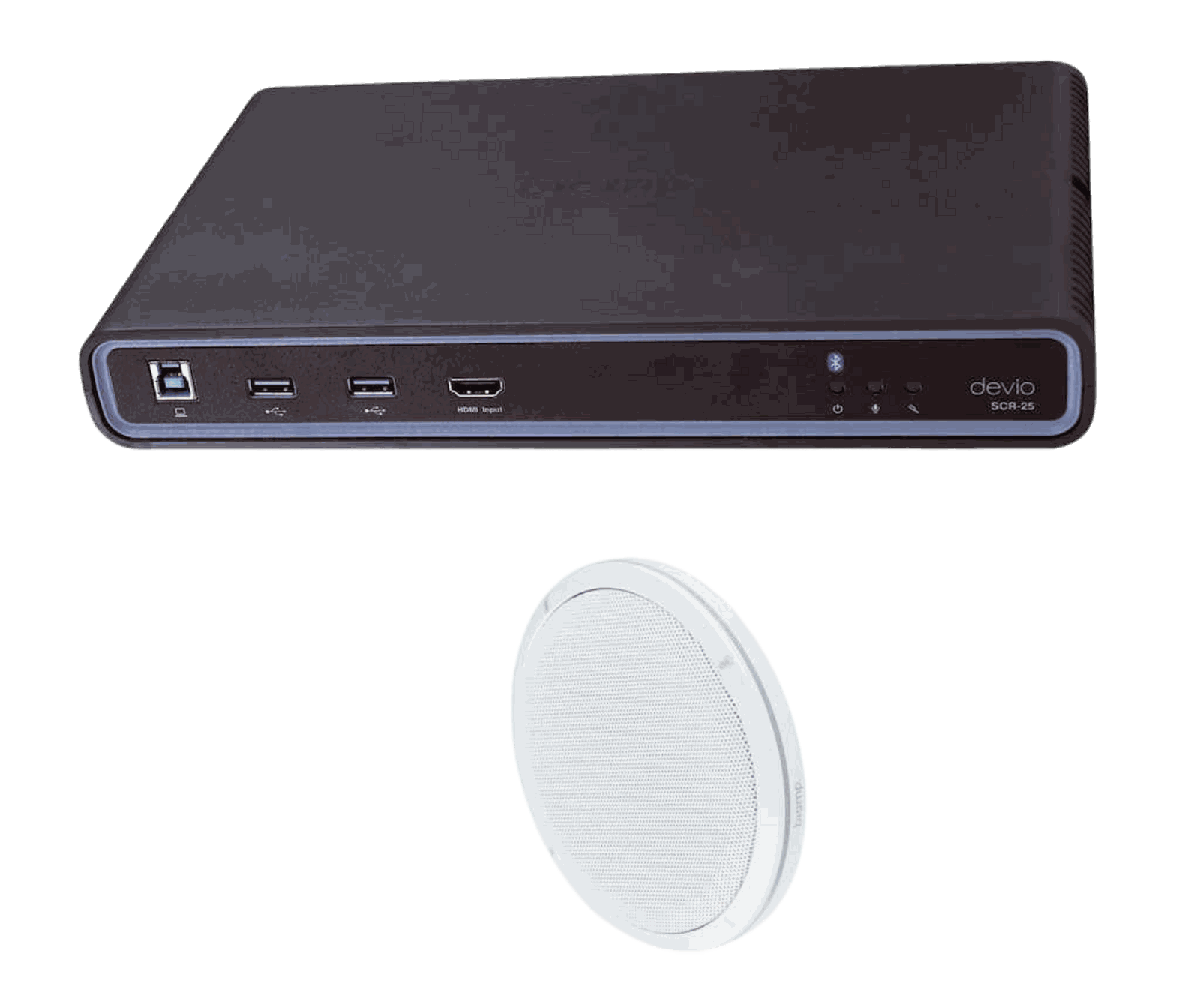 Biamp Devio SCR-25CX Conferencing Hub - view 2