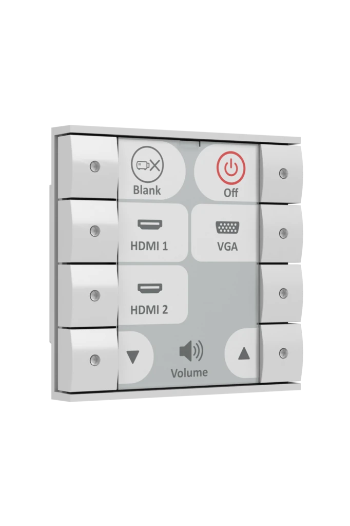 Biamp Impera Echo Plus 8EUW (White) Keypad - view 3