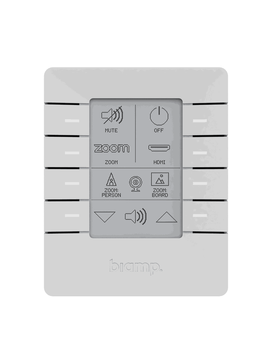 Biamp Impera Uniform 8U Keypad