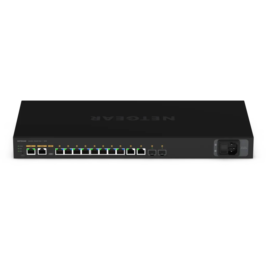 Biamp NMS-NG10GPX-AVB Network Switch - view 2