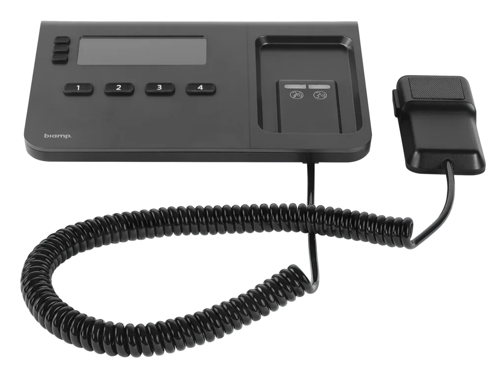 Biamp NPX H1040 Paging Station - view 2