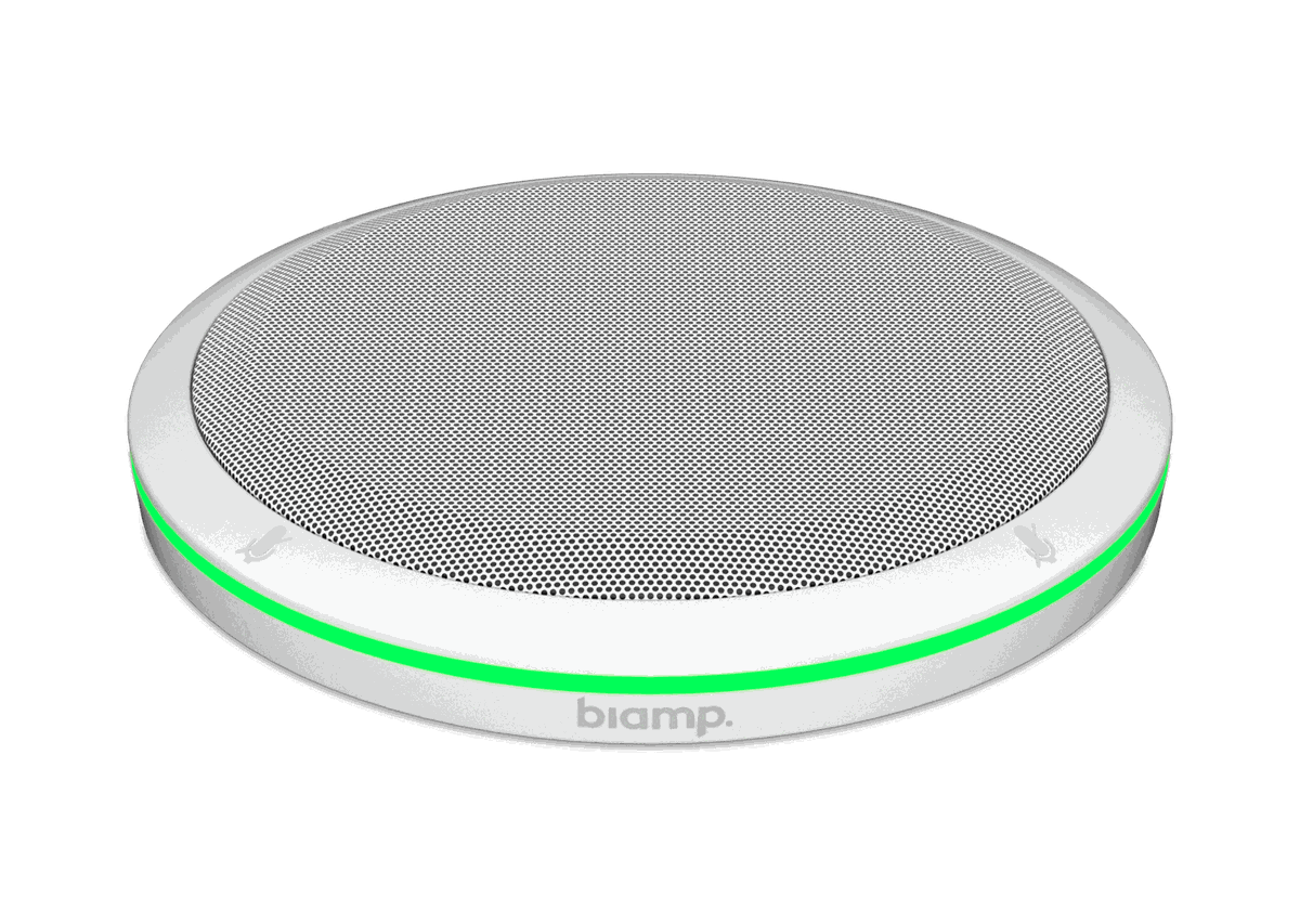 Biamp Parle TTM-X Tabletop Microphone (White)