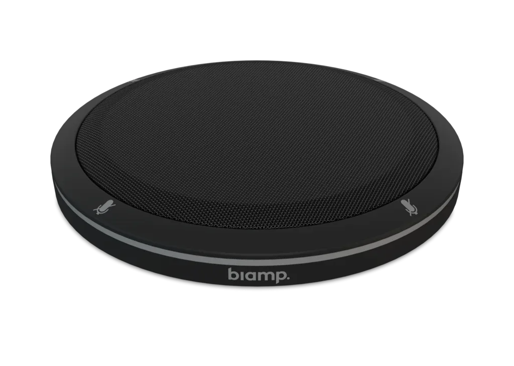 Biamp Parle TTM-XEX (Black) Beamtracking Tabletop Microphone - view 2