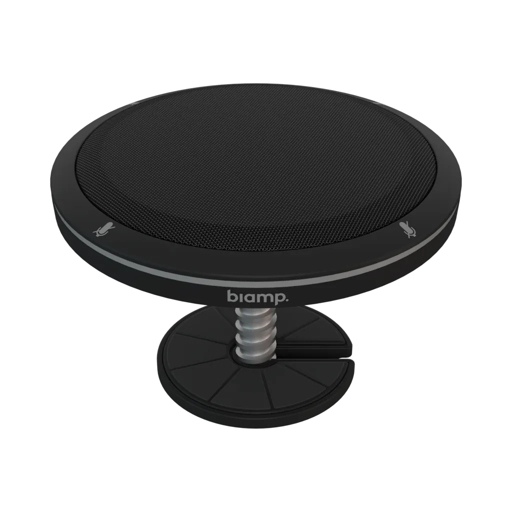 Biamp Parle TTM-XEX (Black) Beamtracking Tabletop Microphone - view 5